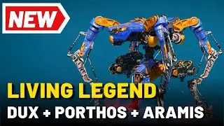 Dux with Porthos & Aramis - War Robots Gameplay (No Commentary) WR