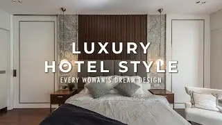 Every Womans Dream Wardrobe&Bathroom |Luxury InteriorDesign|Hotel Suite Interior|Top10 ModernDesign