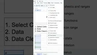 How to Remove Duplicates in Google Sheets #googlesheets #googlesheetstutorial