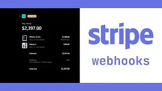 Creating an order in the database with Stripe webhooks - React and Node.js E-Commerce