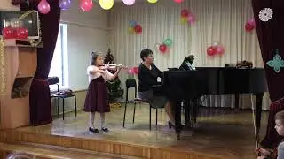 Ромео и Джульетта. "Время для нас". Соломия, 7 лет. Скрипка