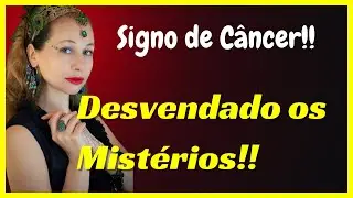 Signo de Câncer!! Lealdade e Intuição!! Eles são Assim!!!