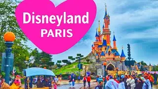 Disneyland Paris 2024 in the Rain #disneyland #disneylandparis #parkland