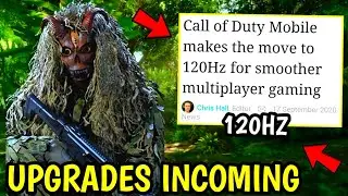 Huge Update for Call Of Duty Mobile: Support For 120Hz - By Activision! Call Of Duty Mobile News!