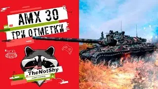 AMX 30 1er prototype - Три Отметки | TheNotShy | Гайд | Мастер | World Of Tanks