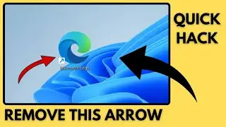 How to Remove Blue Arrows from Desktop Shortcuts in Windows 11/10