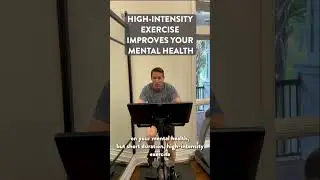 High-intensity exercise improves your mental health