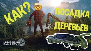 Как правильно сажать деревья в lumberjack's dynasty? | How to plant trees in lumberjack's dynasty?