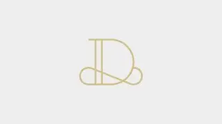 How to Create an Elegant Letter D Design in Adobe Illustrator!  