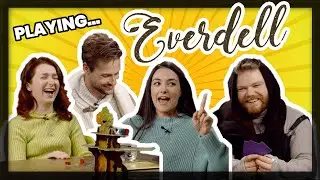 Let's Play Everdell - A board game of tiny towns and towering trees!