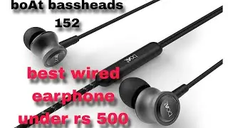 Unboxing boAt Bassheads 152 in Ear Wired Earphones