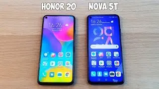 HONOR 20 VS HUAWEI NOVA 5T - ЕСТЬ ЛИ РАЗНИЦА? ПОЛНОЕ СРАВНЕНИЕ!