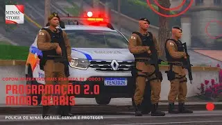 GTA 5 LSPDFR TEMA DE MINAS 2.0 EXCLUSIVIDADE SO NA MINAS STORE, COPOM INTERATIVO DO GABRIEL ARCANJO