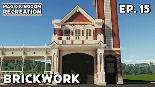 Planet Coaster 2 - Brickwork - Magic Kingdom Orlando Timelapsed Series EP. 15