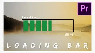 Создаем три LOADING BAR в Premiere Pro 2020 с нуля без доп плагинов