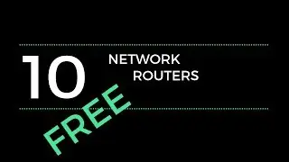 10 Free Network Routers 