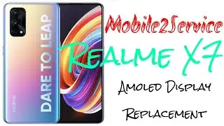 Realme X7-5G RMX-3092 Broken Display Replacement Amoled Folder 