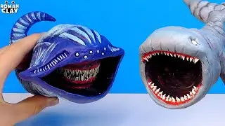 Making El Gran Maja vs Bloop 🌊 Sea Monsters with Clay