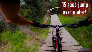 Going back to the infamous CREEK GAP JUMP!   |   I also got LOST in the MOUNTAINS