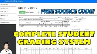 Complete Student Grading System using PHP MySQL | Free Source Code Download