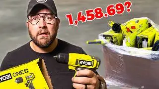 I Bought A Pallet of Ryobi Returns for $1458.69