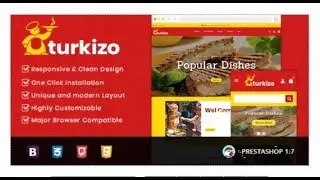 Turkizo - Food Store Prestashop 1.7 Responsive Theme | Themeforest Templates