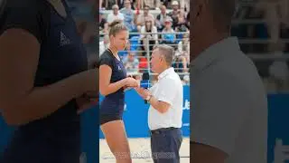 ¡La reina del voleibol playa se convierte en la reina del baile! 💃🏐 