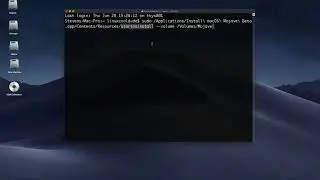 Install Mojave 10.14 / 2009 Mac Pro