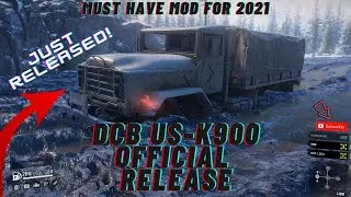 SnowRunner Mod Review | THE DCB US-K900 JUST RELEASED (AKA M939) - MUST HAVE MOD FOR 2021!