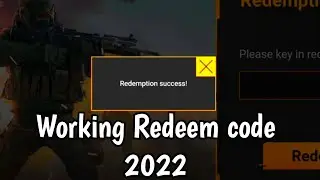 Today Working Redeem code codm 2022 | cod mobile Redeem code 2022 | Call of Duty mobile Redeem code