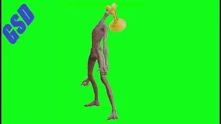 Siren Head ACA Hurricane Green Screens Trevor Henderson Fan Made