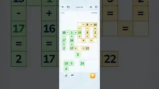 Math Crossword - Level 16 