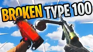 the * FASTEST TTK * TYPE 100 is CRAZY in WARZONE 😨 (BEST TYPE 100 SETUP)