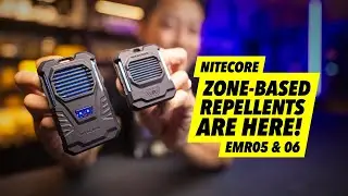 The Future of Mosquito Repellents Are Here! (Nitecore EMR05 TAC & EMR06 TAC)