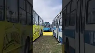 Кладбище севастопольских троллейбусов в Севастополе