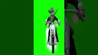 green screen Motorcycle street Riding #3 #shorts