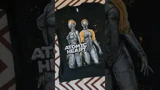 Atomic heart. Кастомизация футболки