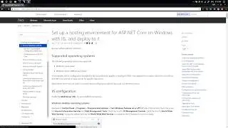 How to publish asp net core/asp net core 2.0 application in IIS