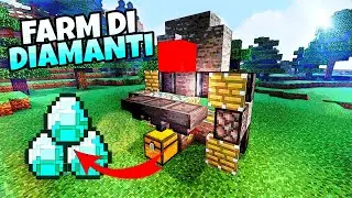 How to make an automatic diamond farm-MINECRAFT ITA #glitch #minecraft #build #viral