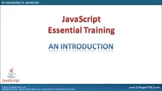 51001 - An Introduction to JavaScript
