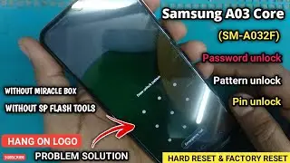 Samsung a03 core hard reset | samsung a032f frp bypass | a032f hard reset | a03 core reset | a032f