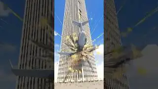 Realistic Plane vs Building 😱