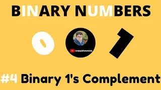 1's Complement of Binary Numbers. (Explained)