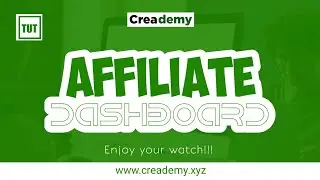 Keep track of your earnings and other features as an Affiliate on Creademy.