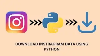 📸📥 Download Instragram Profile Pictures or Videos using Python | Instaloader