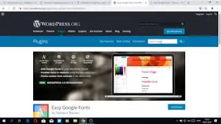 Смена русских шрифтов в Wordpress. Easy Google Fonts кириллица
