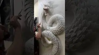 Первая чешуя Дракона.Второй этап.Барельеф.