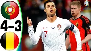 Portugal vs Belgium 4-3 - All Goals and Highlights 2024 💥 RONALDO