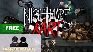 How to Play Splitscreen on Nightmare Kart (Free Game) Gameplay