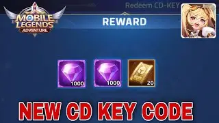 MLA NEW CD KEY CODE 2022 | ML ADVENTURE CD KEY | MOBILE LEGENDS ADVENTURE CD KEY